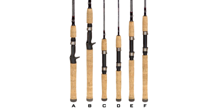 Quantum Graphex Casting Fishing Rod, 6-Foot 6-Inch 1-Piece IM6 Graphite Rod  Bonded with EX-Fiber, Natural Cork Handle, Dynaflow Aluminum-Oxide Guides,  Fast Action, Medium-Heavy Power, Gray/Black : Buy Online at Best Price in