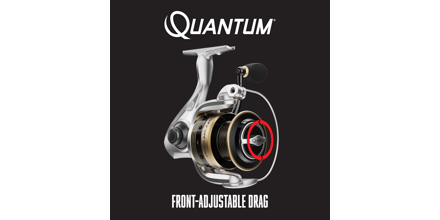 Quantum Accurist Spinning Fishing Reel, Size 30 Reel, Changeable